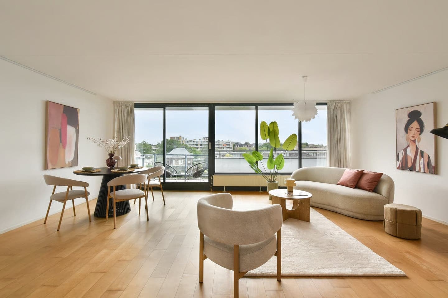 Appartement in Leiden na verkoopstyling door Stijlvol Verkocht